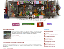 Tablet Screenshot of jaipasdechance.com